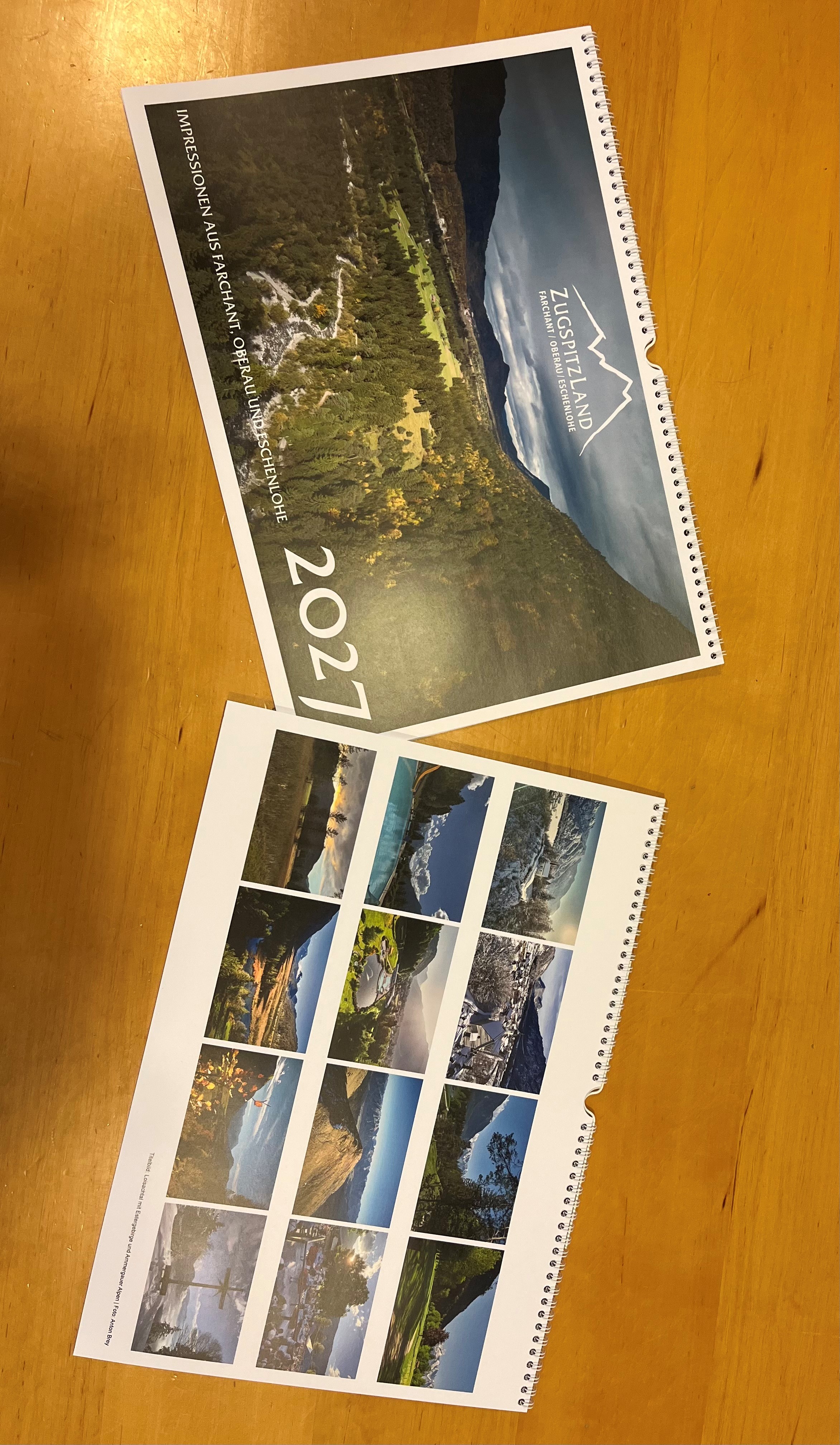 ZugspitzLand Calendar