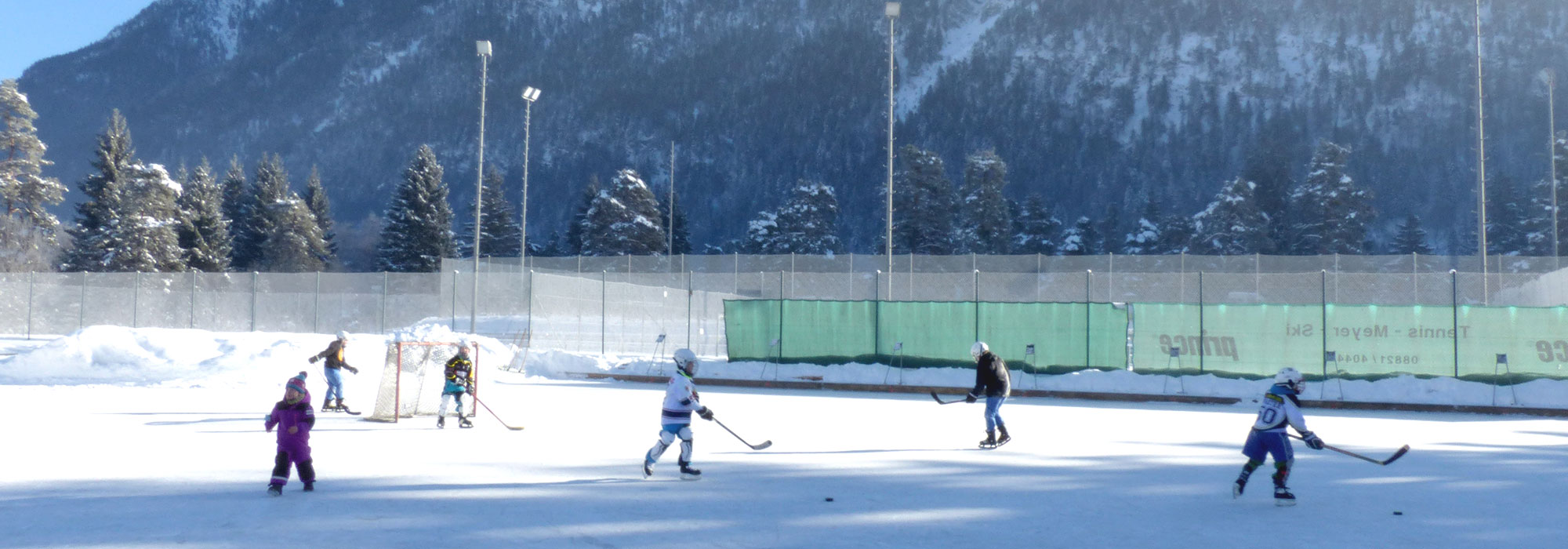 Ice skating and curling